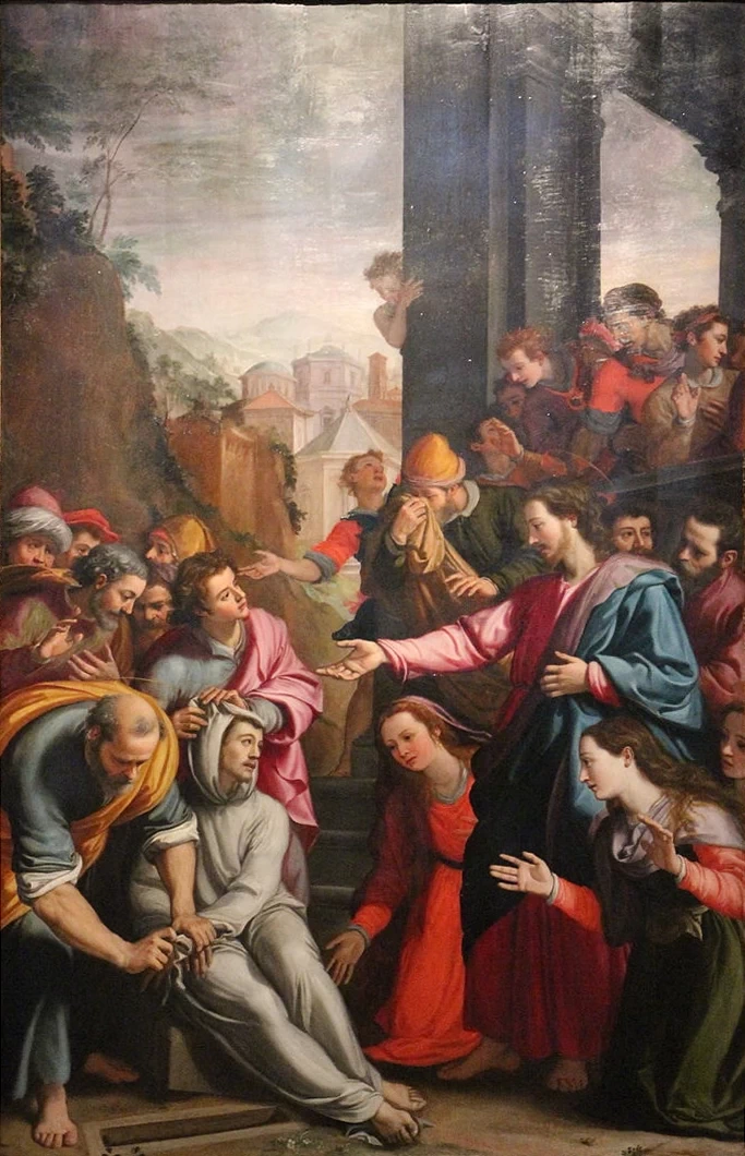 La Resurrezione di Lazzaro - Basilica di Santa Maria Novella, Firenze